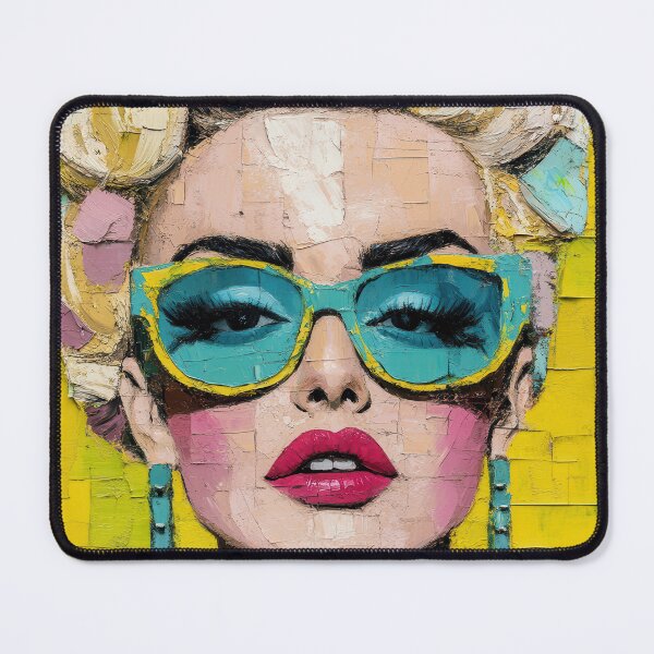 Item preview, Abstract Portrait #001 designed and sold by Andy Gambino Art.