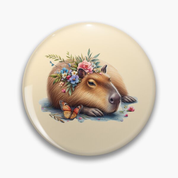 Item preview, Capybara Art #95 | Capybara Lovers designed and sold by ksgraphics222.