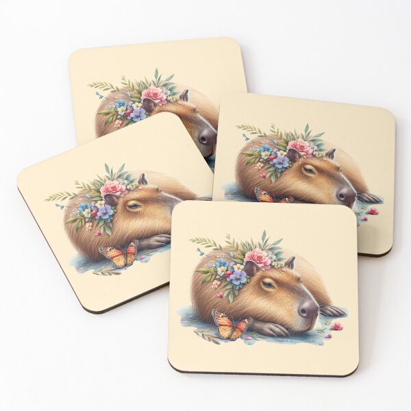 Item preview, Capybara Art #95 | Capybara Lovers designed and sold by ksgraphics222.