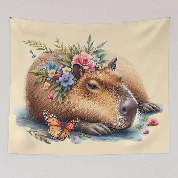 Item preview, Capybara Art #95 | Capybara Lovers designed and sold by ksgraphics222.