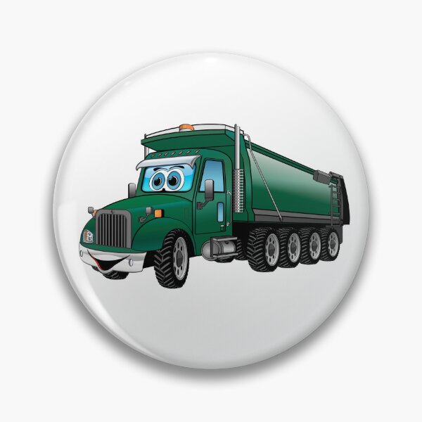 Item preview, Green dump truck with a green bed designed and sold by Scott Hayes.