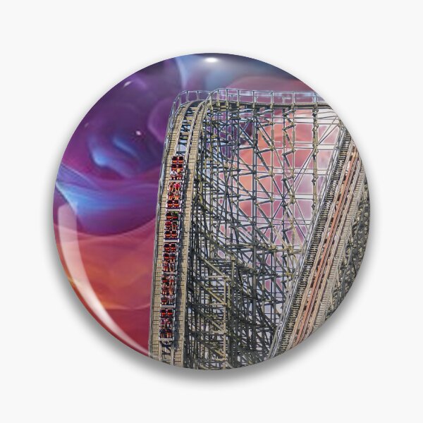 Item preview, El Toro Roller Coaster @ Six Flags Great Adventure, Custom Image designed and sold by coasterjamin24.