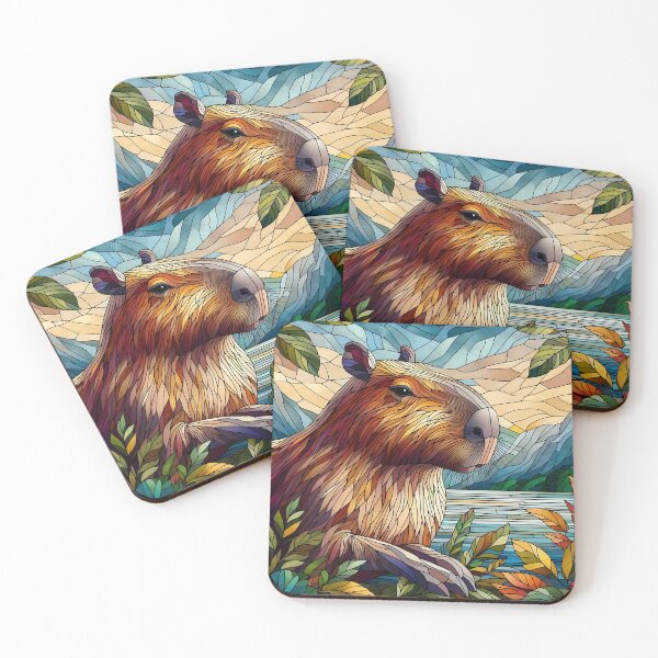 Item preview, Capybara Art #96 | Capybara Lovers designed and sold by ksgraphics222.