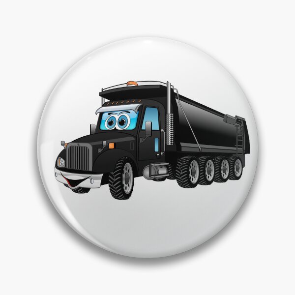 Item preview, Black dump truck with a black bed designed and sold by Scott Hayes.