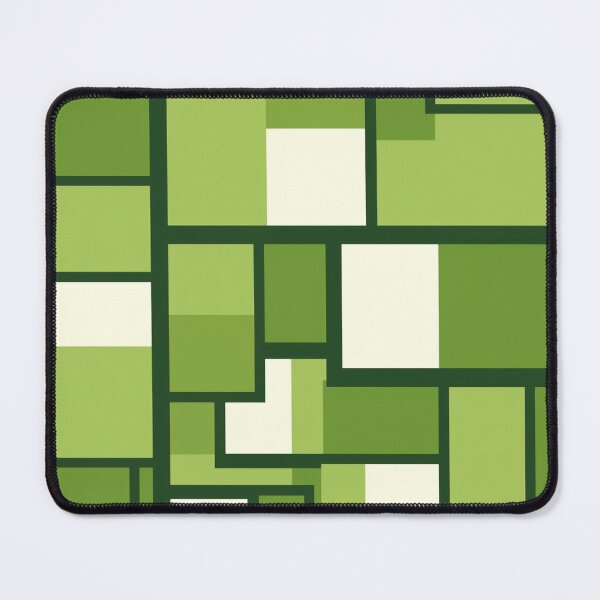 Item preview, Retro Green Squares designed and sold by Line Designs By Duck.
