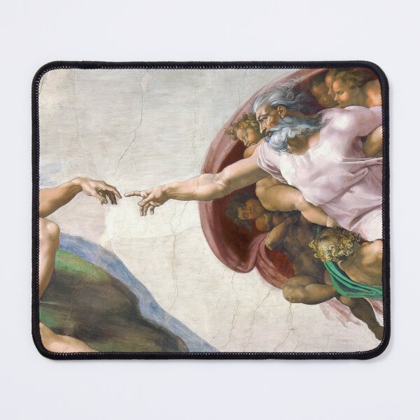 Item preview, The Creation of Adam by Artist Michelangelo designed and sold by stevepmp.