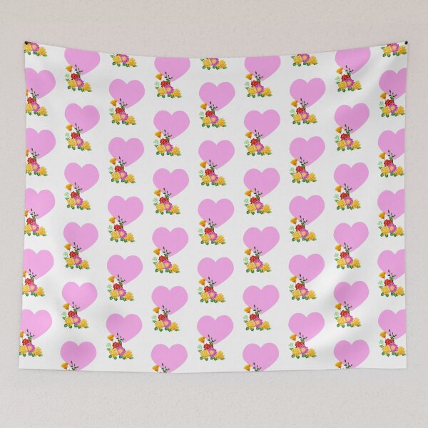Item preview, Heart & Flowers designed and sold by denip.