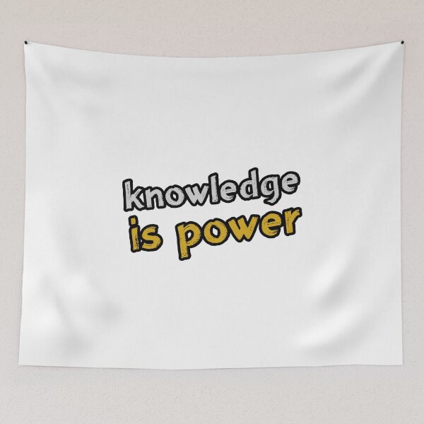Item preview, Knowledge Is Power designed and sold by ChenryConcepts.