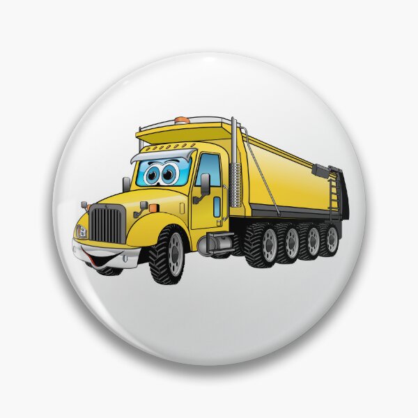 Item preview, Yellow dump dtruck with a yellow bed designed and sold by Scott Hayes.
