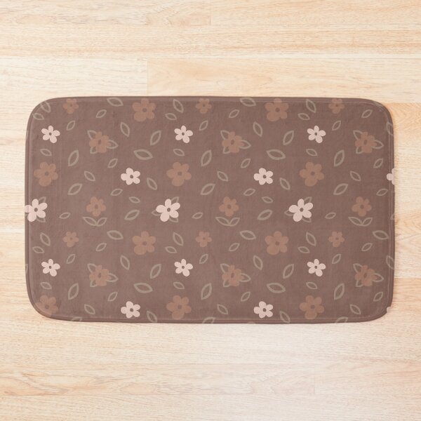 Item preview, Minimal Floral Pattern - Mocha Elegance designed and sold by Daniel Bevis Design.