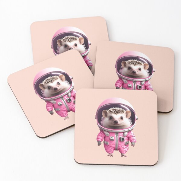 Item preview, Hedgehog astronaut  designed and sold by FatBirdie.