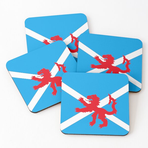 Item preview, Scottish Flags Lion cross designed and sold by RedEyeWolf.