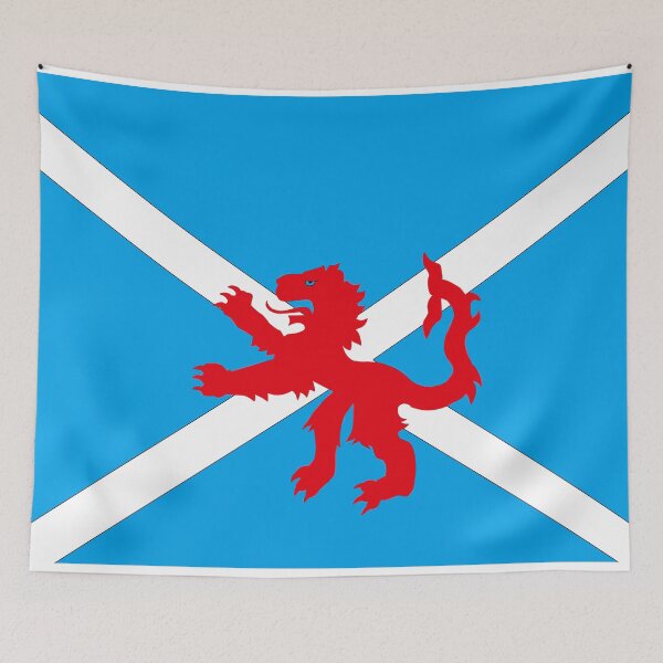 Item preview, Scottish Flags Lion cross designed and sold by RedEyeWolf.