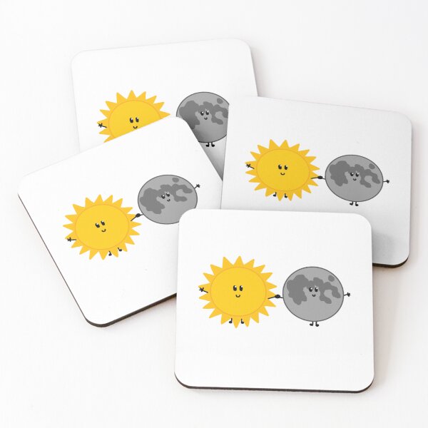 Item preview, Sun and Moon Holding Hands Cartoon  designed and sold by Jilliansshop.