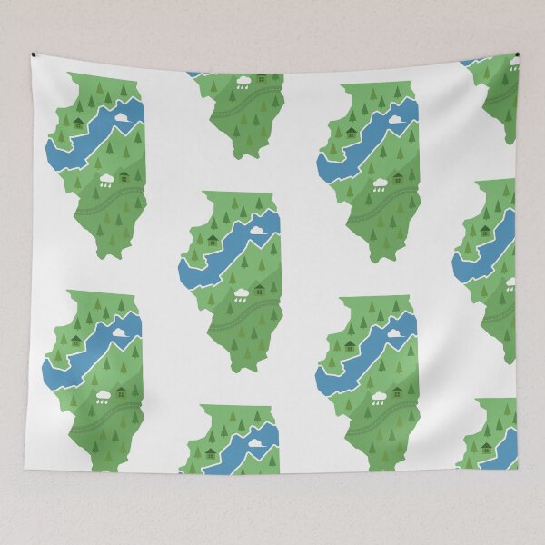 Item preview, Illinois Nature designed and sold by the-craft-shop.