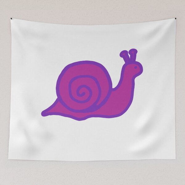Item preview, Purple Snail designed and sold by SleepingFlower.