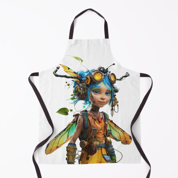 Item preview, Cyberpunk Fairy: A Blend of Nature and Tech designed and sold by FlyingDreamsArt.
