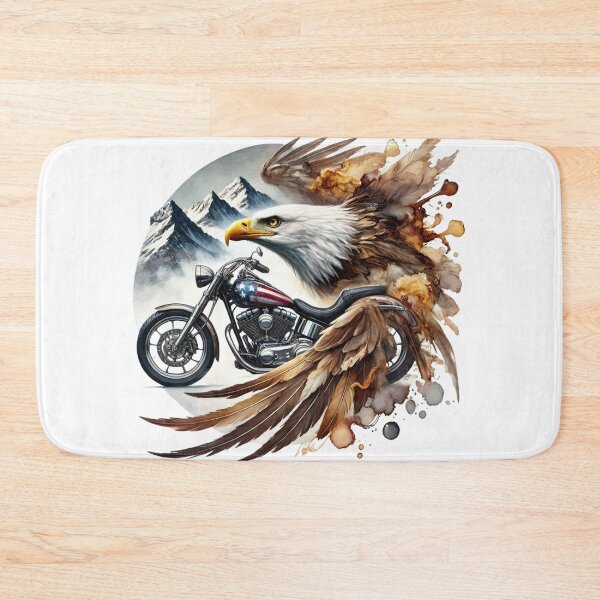 Artikelvorschau, Mystischer Motorrad-Geisterführer - Indianisch inspirierte Kunst entworfen und verkauft von WildRideDesigns.