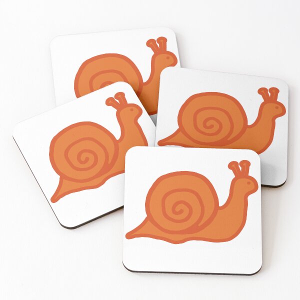 Item preview, Orange Snail designed and sold by SleepingFlower.