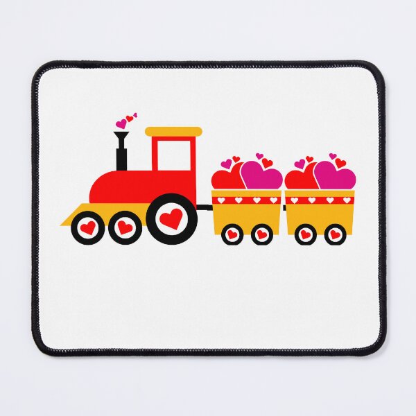 Item preview, Love Train, funny gifts for valentine's day for train crew and train lovers designed and sold by FelkMariShop.