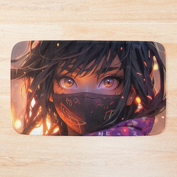 Item preview, Ninja Mask Anime Girl designed and sold by bubblegoth.