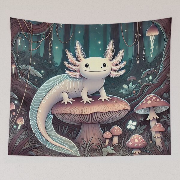 Item preview, Axolotl Art #163 | Axolotl Lovers designed and sold by ksgraphics222.
