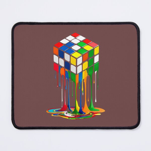Item preview, Melting Rubik's Cube. designed and sold by MyHappyArtShop.