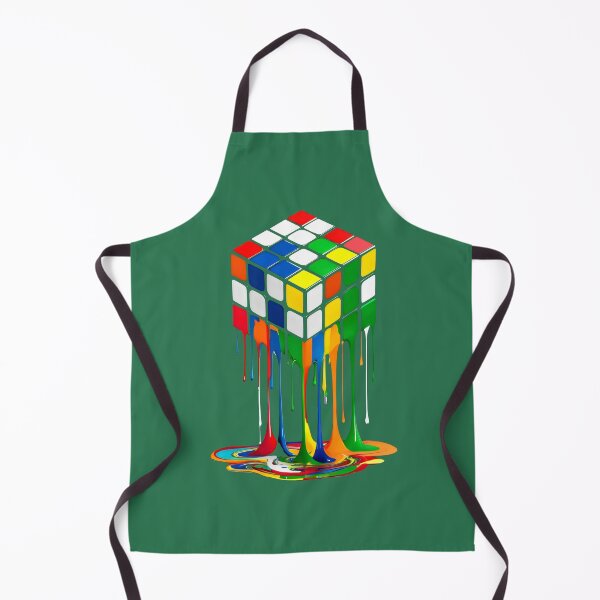 Item preview, Melting Rubik's Cube. designed and sold by MyHappyArtShop.