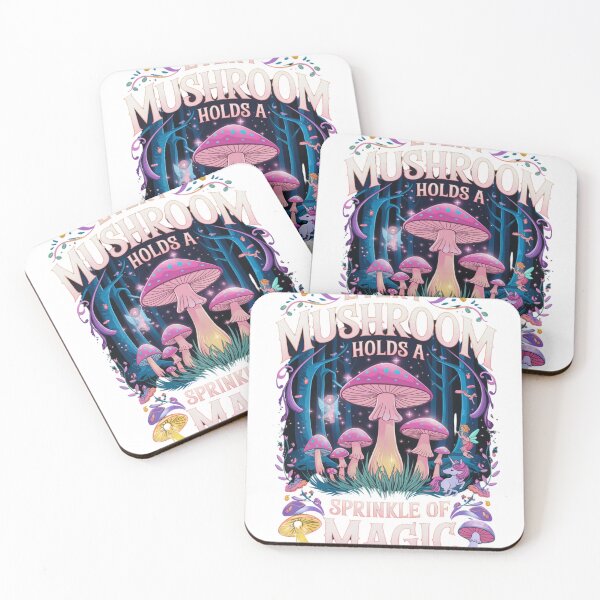 Item preview, Mystical Forest - "Every Mushroom Holds a Sprinkle of Magic" Enchanted Design designed and sold by gk-creations.