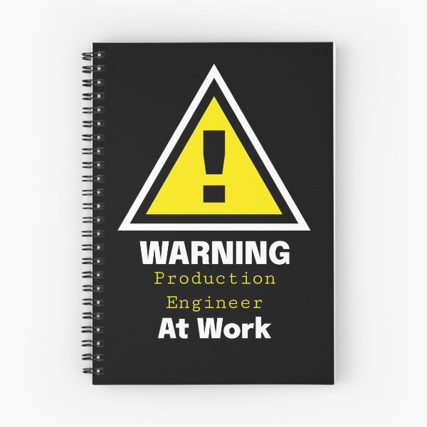 Item preview, Warning: Production Engineer at Work - Gift for engineer designed and sold by Kuuldiga.