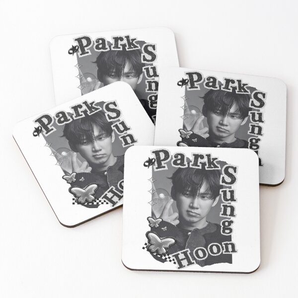 Item preview, Park Sung-hoon Korean Actor Black and White Collage Design designed and sold by AJUNICE STUDIO.