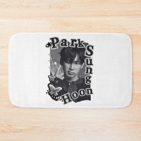 Item preview, Park Sung-hoon Korean Actor Black and White Collage Design designed and sold by AJUNICE STUDIO.