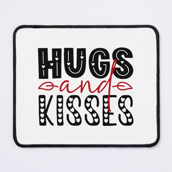 Item preview, Hugs and Kisses: Sweet and Heartwarming Valentine Design designed and sold by CleanDecor.