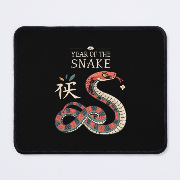Item preview, Year of the Snake - Unique Zodiac Design designed and sold by Colorful-Garden.