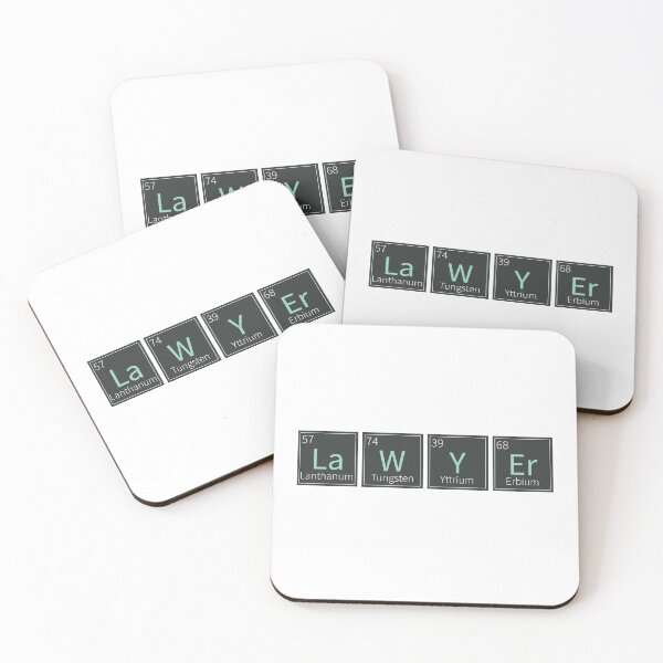 Item preview, Lawyer Periodic Table - Gift for lawyer designed and sold by Kuuldiga.