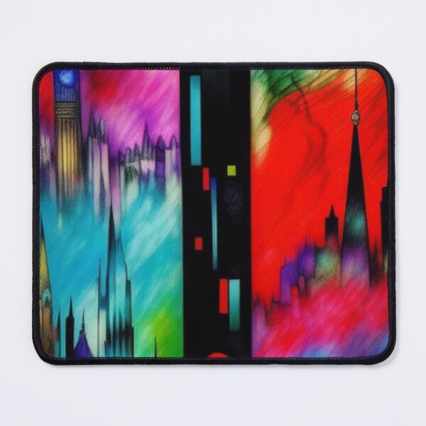 Item preview, Abstract City Art designed and sold by TheDarkWardrobe.