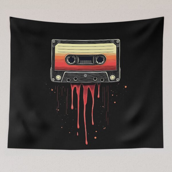 Item preview, death of the tape - retro cassette death designed and sold by Dot1001.
