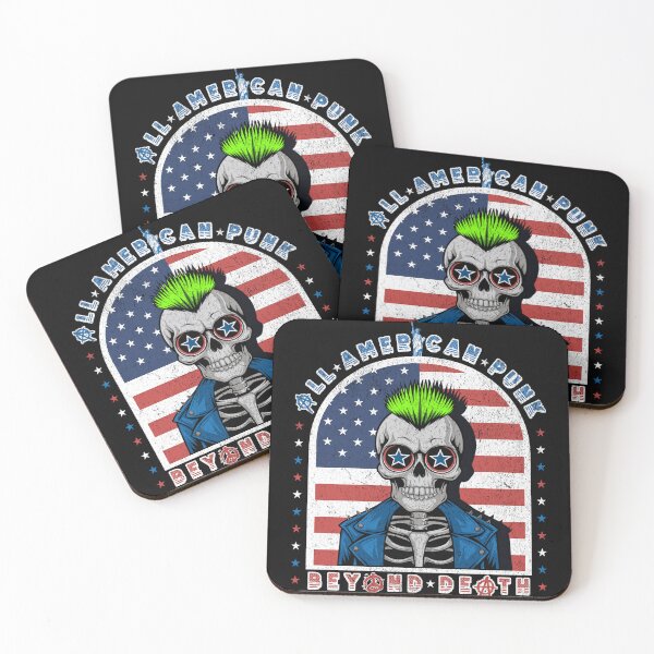Item preview, All American Punk beyond death - American flag and stars designed and sold by SpecialtiesShop.