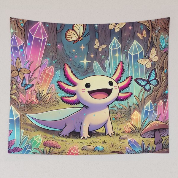 Item preview, Axolotl Art #166 | Axolotl Lovers designed and sold by ksgraphics222.
