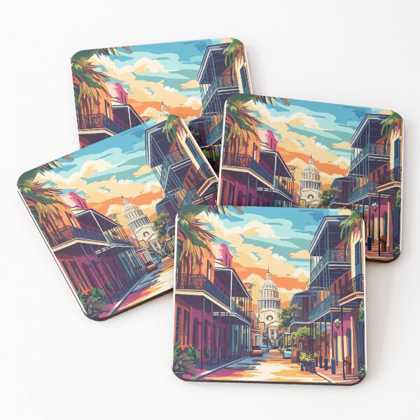 Item preview, Bourbon Street designed and sold by MisfitPrintsUs.