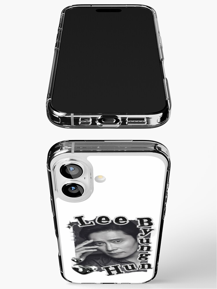 Lee Byung-hun Korean Actor Black and White Collage Design