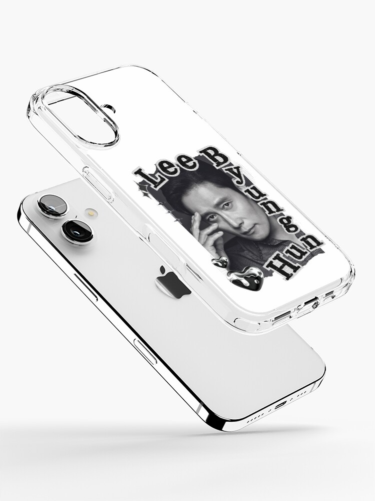 Lee Byung-hun Korean Actor Black and White Collage Design