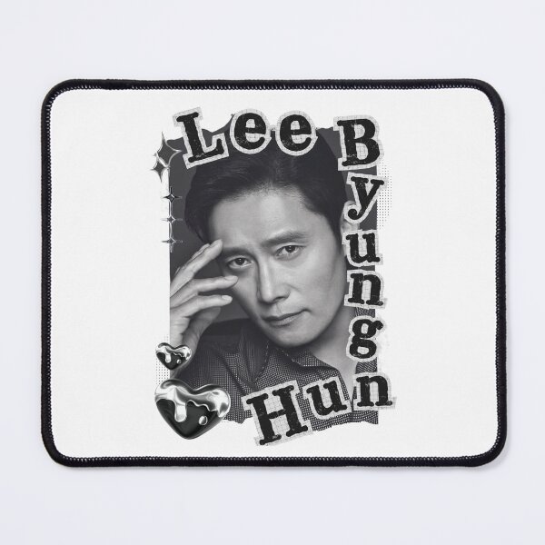 Item preview, Lee Byung-hun Korean Actor Black and White Collage Design designed and sold by AJUNICE STUDIO.