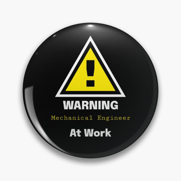 Item preview, Warning: Mechanical Engineer at Work - Gift for engineer designed and sold by Kuuldiga.