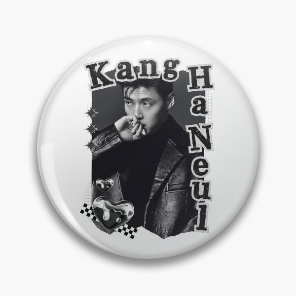 Item preview, Kang Ha-neul Korean Actor Black and White Collage Design designed and sold by AJUNICE STUDIO.