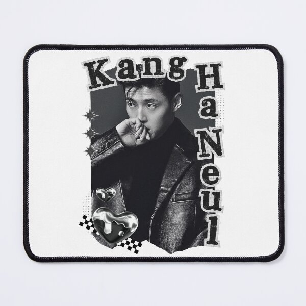 Item preview, Kang Ha-neul Korean Actor Black and White Collage Design designed and sold by AJUNICE STUDIO.