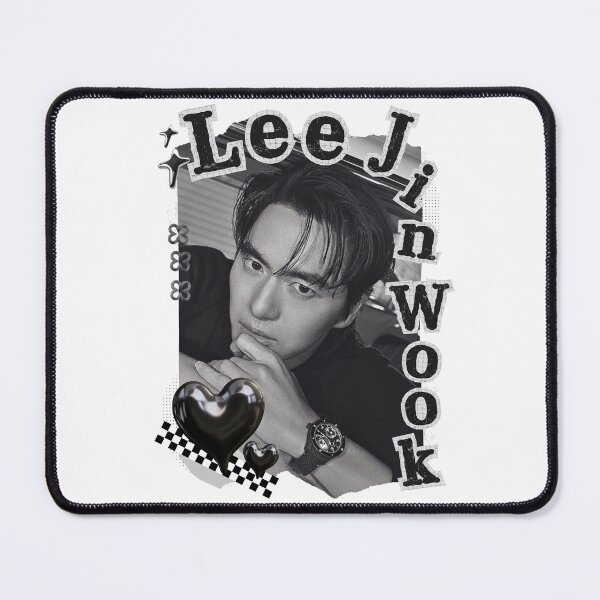 Item preview, Lee Jin-wook Korean Actor Black and White Collage Design designed and sold by AJUNICE STUDIO.