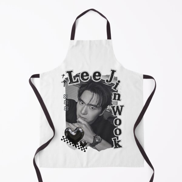 Item preview, Lee Jin-wook Korean Actor Black and White Collage Design designed and sold by AJUNICE STUDIO.