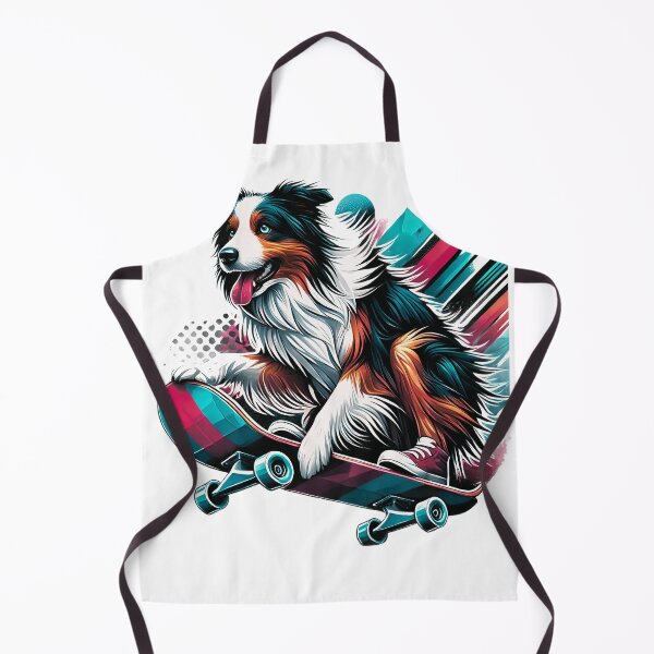 Item preview, Skateboarding Australian shepherd designed and sold by maistendencias.