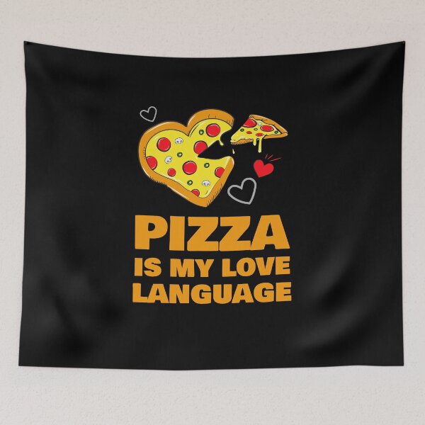 Item preview, Pizza is my Love Language designed and sold by 87-Aesthetics.